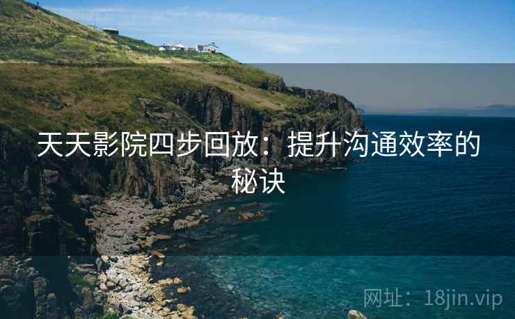天天影院四步回放：提升沟通效率的秘诀